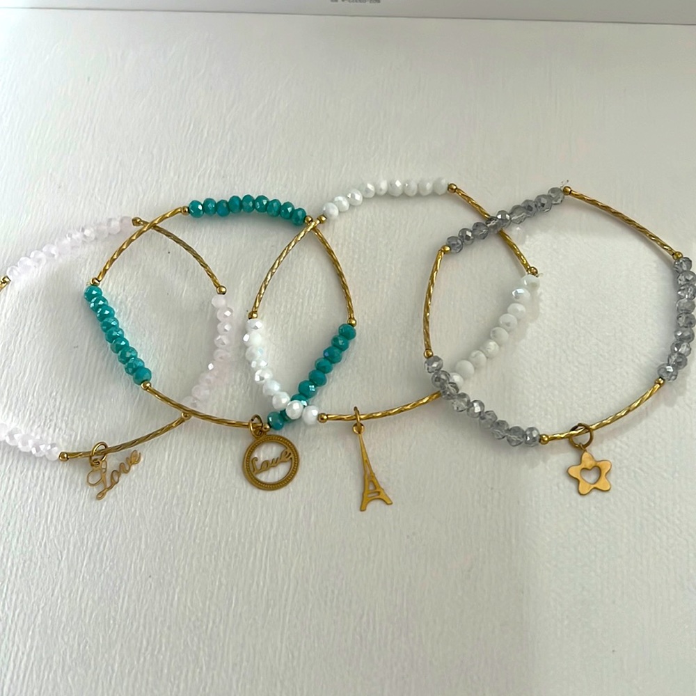 Golden bracelets